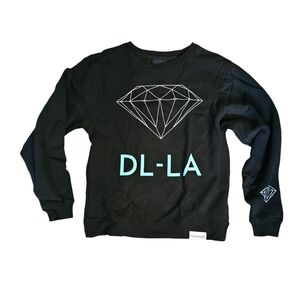 Diamond Supply Co DL-LA black sweatshirt crewneck Small